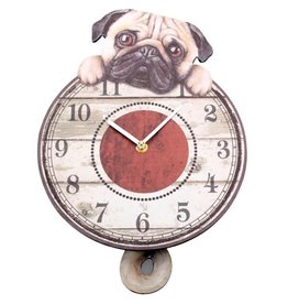 NemesisNow Puggin' Tickin' Dog Pendulum Clock Nemesis Now