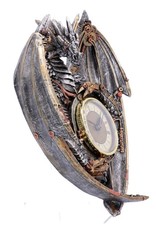 Alator Giftware en Collectables -   Steampunk Draak Wandklok Dracus Horologium Nemesis Now