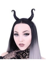 Restyle Gothic and Steampunk accessories - Maleficent Horns Gothic and Fantasy headband