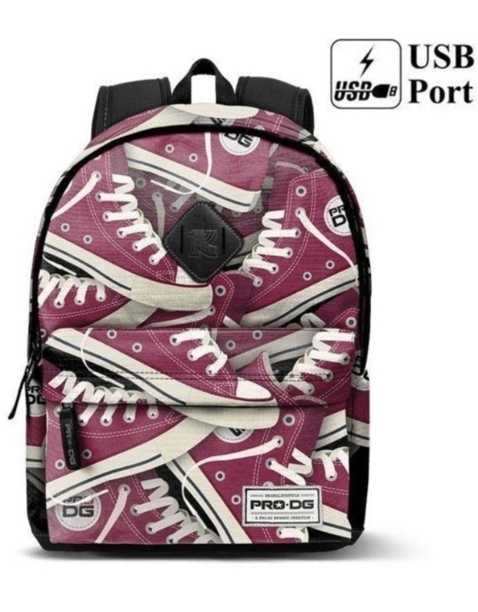 Pro-DG Backpacks and fanny bags - Backpack with Tracks print Pro-DG