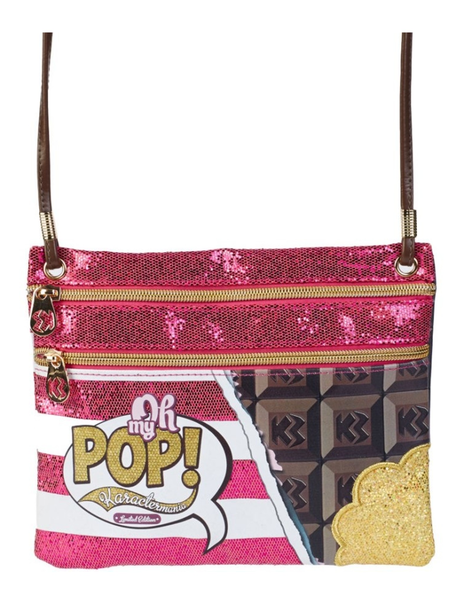 Oh my Pop! Fantasy bags and wallets - Oh My Pop! Chocolate shoulder bag