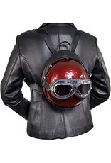 Magic Bags Fantasy bags and wallets - Motorbike helmet backpack-shoulder bag (black)
