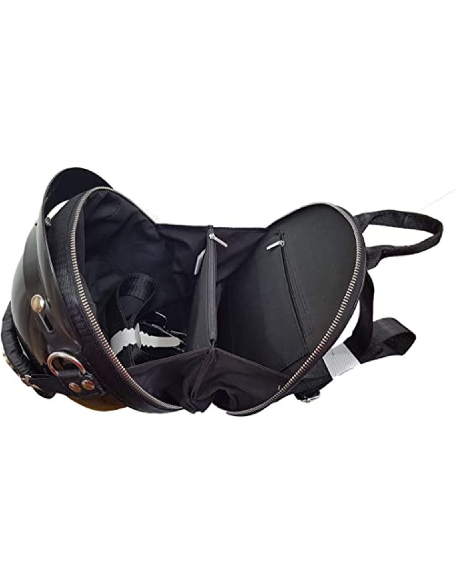 Magic Bags Fantasy tassen en portemonnees - Motorhelm rugtas-schoudertas (zwart)