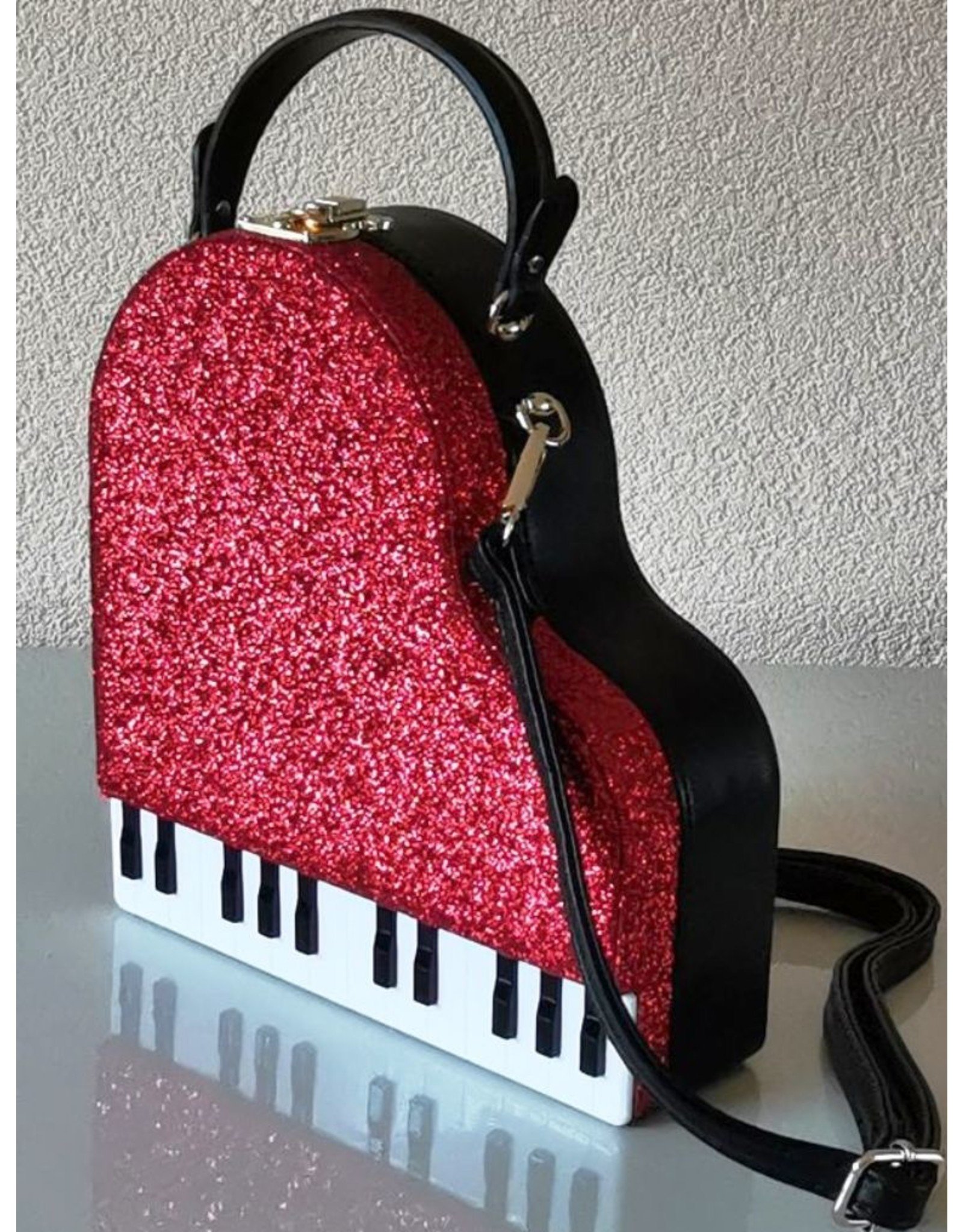 Magic Bags Fantasy bags and wallets - Handbag Grand Piano (red)