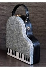 Magic Bags Fantasy bags and wallets - Handbag Grand Piano (silver)