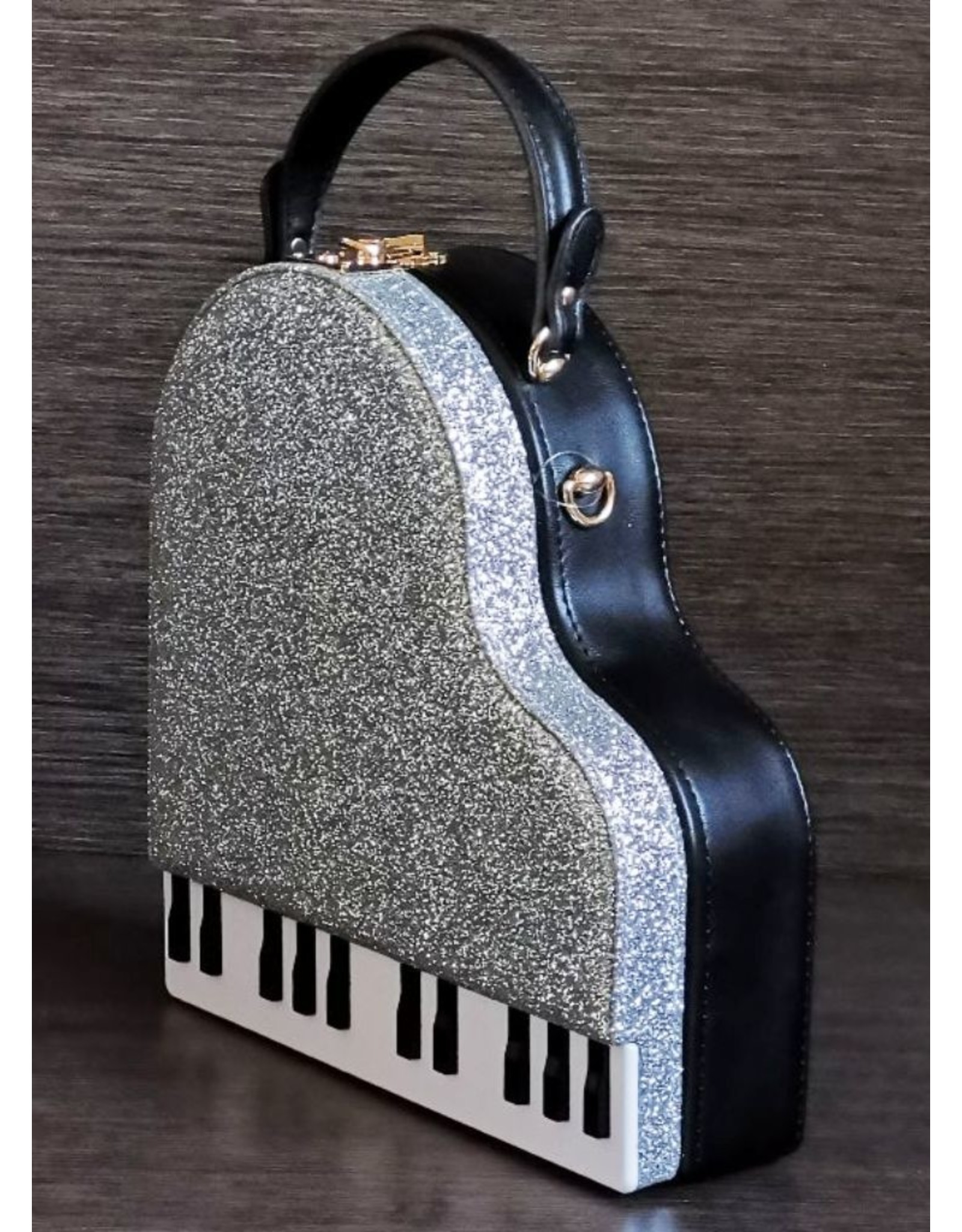 Magic Bags Fantasy bags and wallets - Handbag Grand Piano (silver)