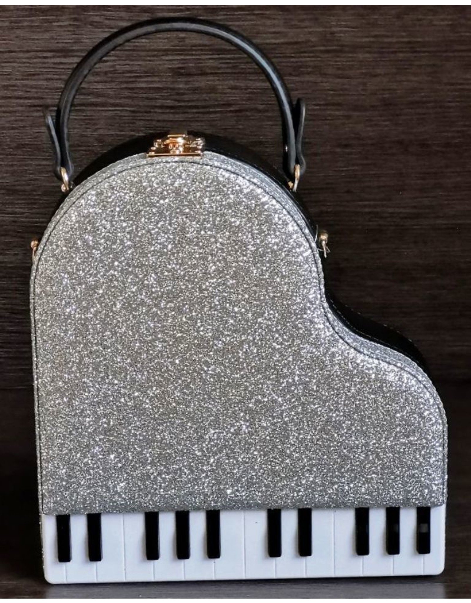 Magic Bags Fantasy bags and wallets - Handbag Grand Piano (silver)