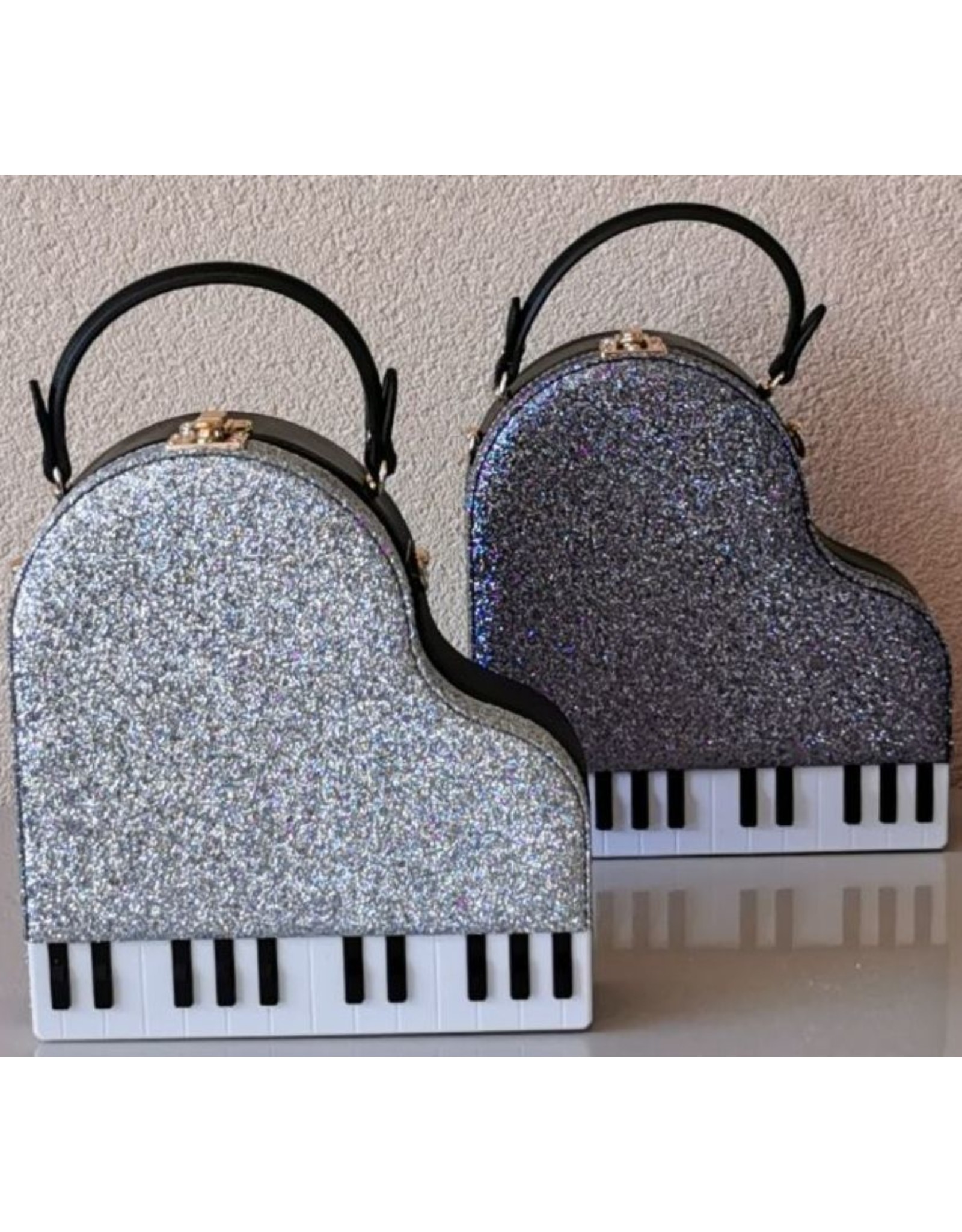 Magic Bags Fantasy bags and wallets - Handbag Grand Piano (silver)