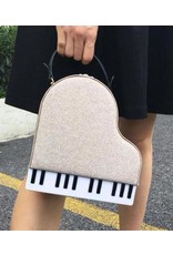 Magic Bags Fantasy bags and wallets - Handbag Grand Piano (silver)