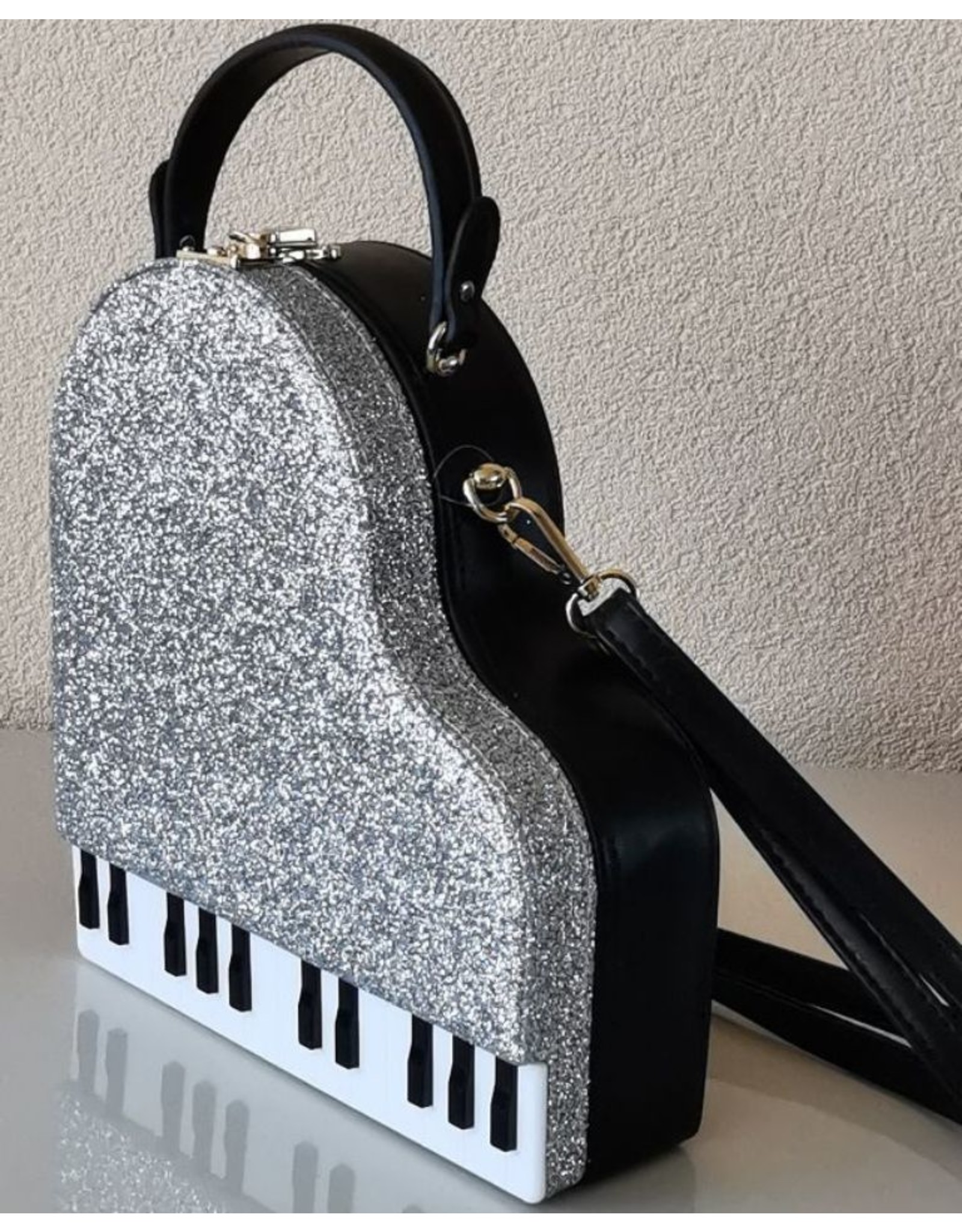 Magic Bags Fantasy bags and wallets - Handbag Grand Piano (silver)