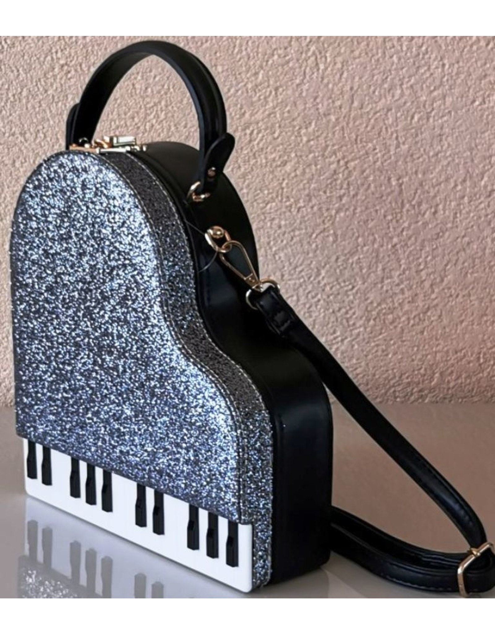 Magic Bags Fantasy bags and wallets - Handbag Grand Piano (grey)