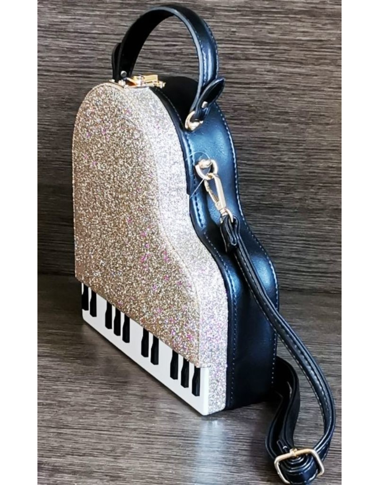 Magic Bags Fantasy bags and wallets - Handbag Grand Piano (gold)