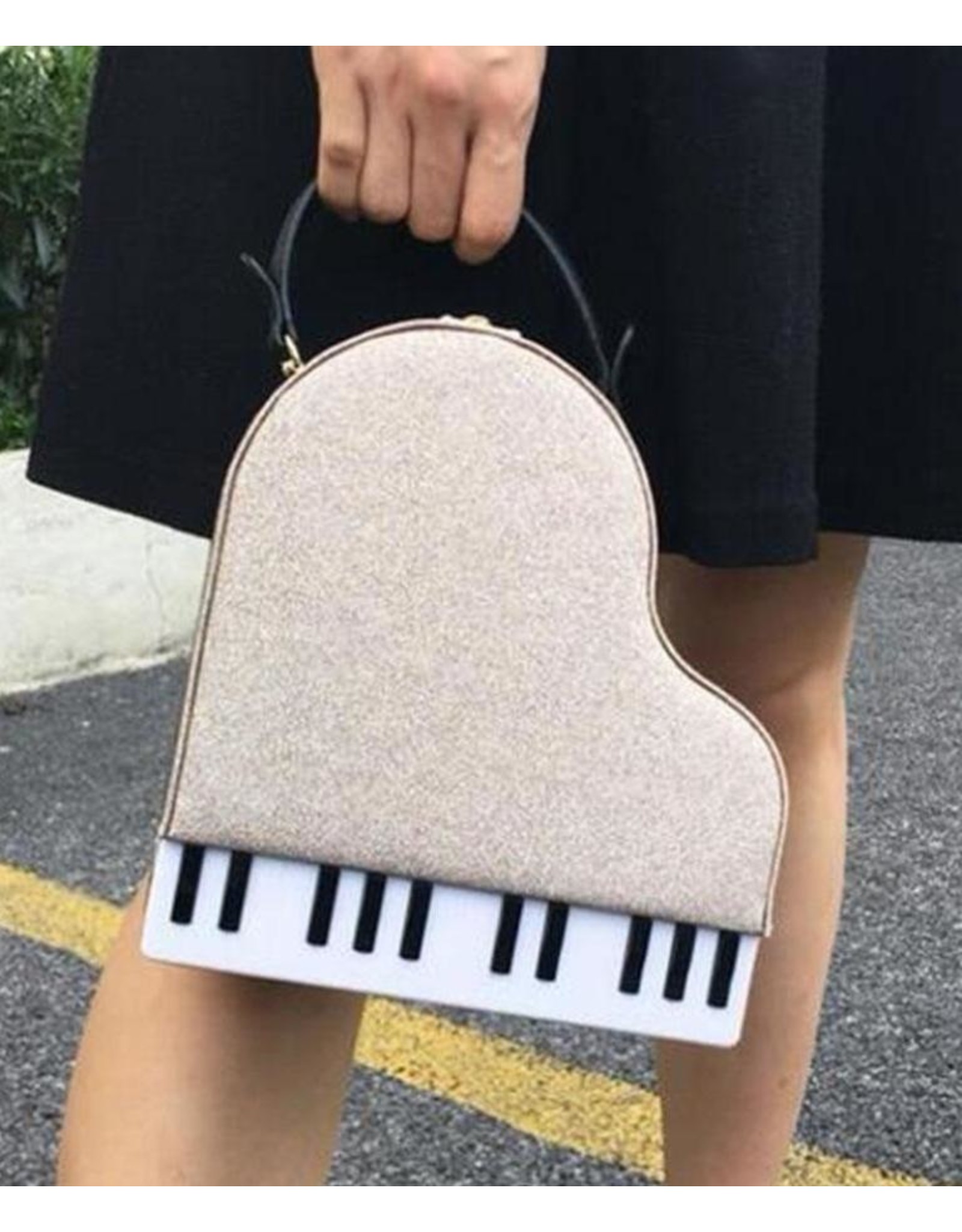 Magic Bags Fantasy tassen en portemonnees - Handtas Grand Piano (goud)