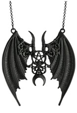 Restyle Gothic sieraden Steampunk sieraden - Gothic Ketting  Maleficent  (zwart) - Restyle