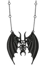 Restyle Gothic sieraden Steampunk sieraden - Gothic Ketting  Maleficent  (zwart) - Restyle