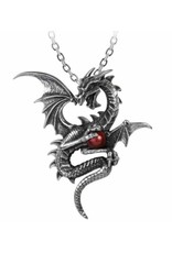 Alchemy Gothic jewellery Steampunk jewellery -  Dragon necklace Aethera Draconem - Alchemy