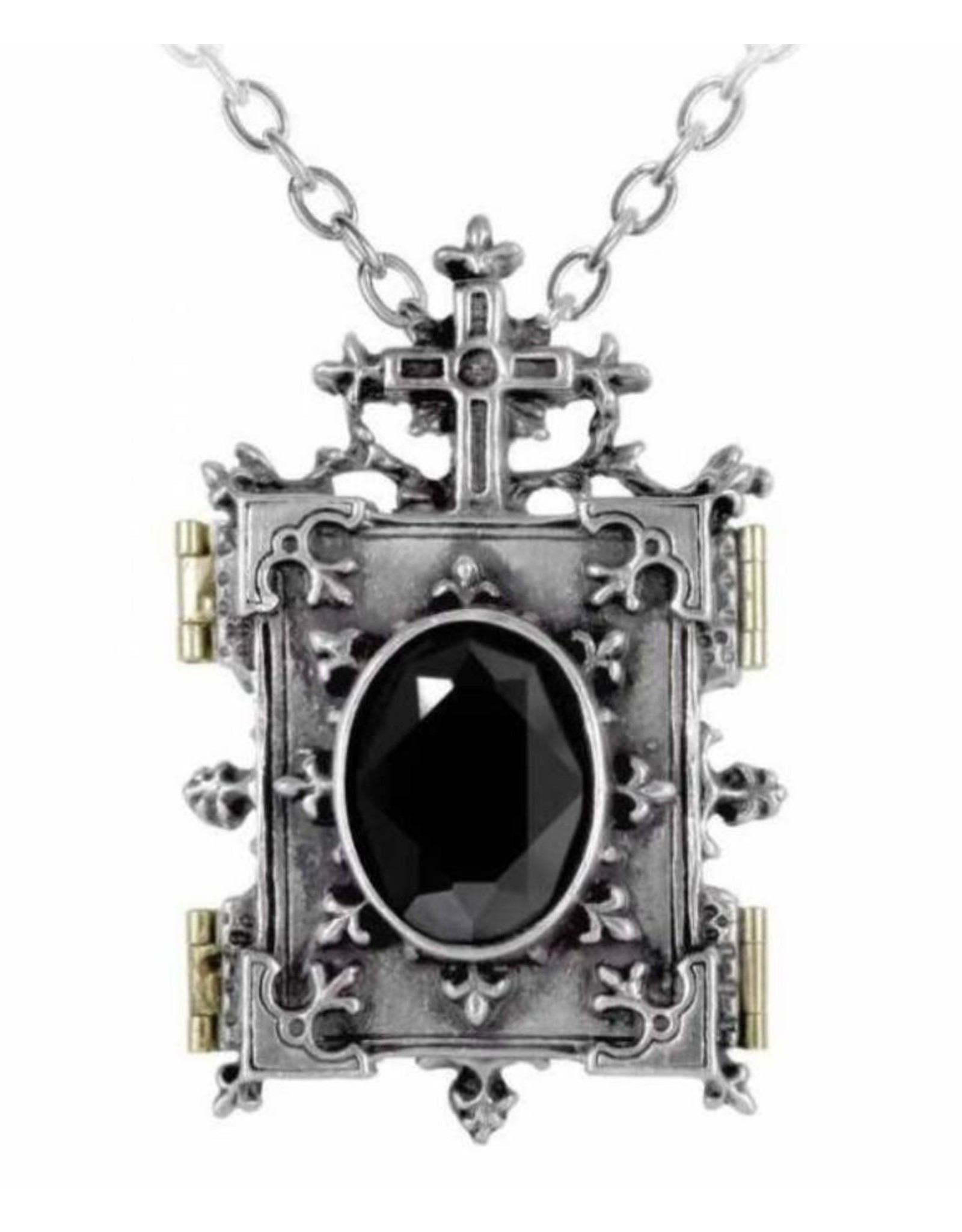 Alchemy Gothic and Cult accessories - Orthodox Icon pendant and chain Alchemy