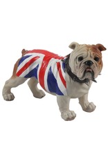 Trukado Giftware Figurines Collectables - Engelse Bulldog Union Jack (standing)