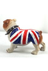 Trukado Giftware Figurines Collectables - Engelse Bulldog Union Jack (standing)