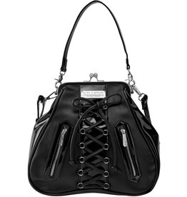 Killstar Killstar handbag Lexy with Corset-lace