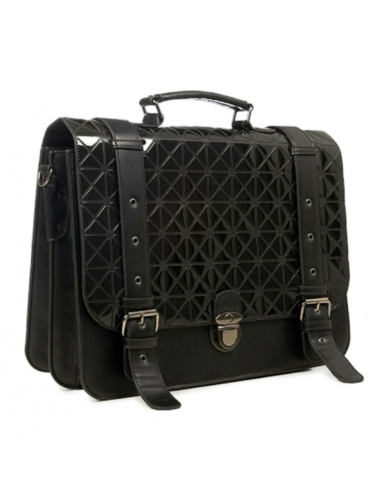 Banned Retro tassen en vintage tassen - Banned  Prism  Messengerbag zwart