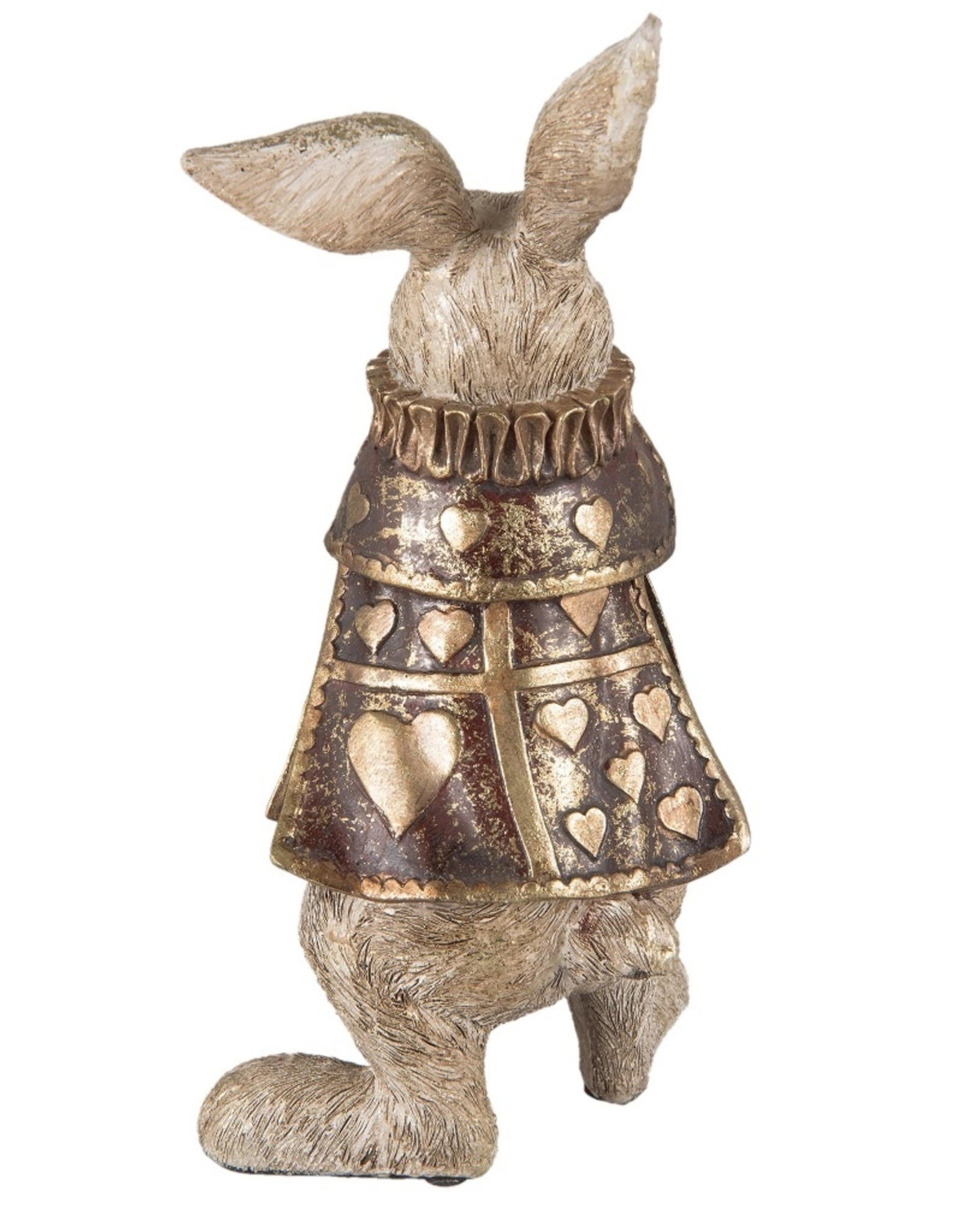 C&E Giftware Figurines Collectables - Rabbit with Clock figurine 25cm