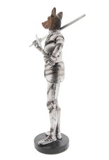 C&E Giftware Figurines Collectables - Shepherd Dog Medieval Knight statue 32cm