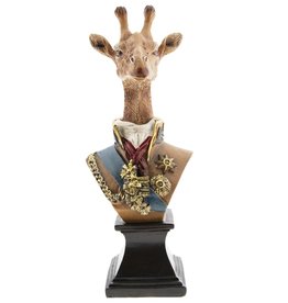 C&E Giraffe Marshal statue 28cm (bust)
