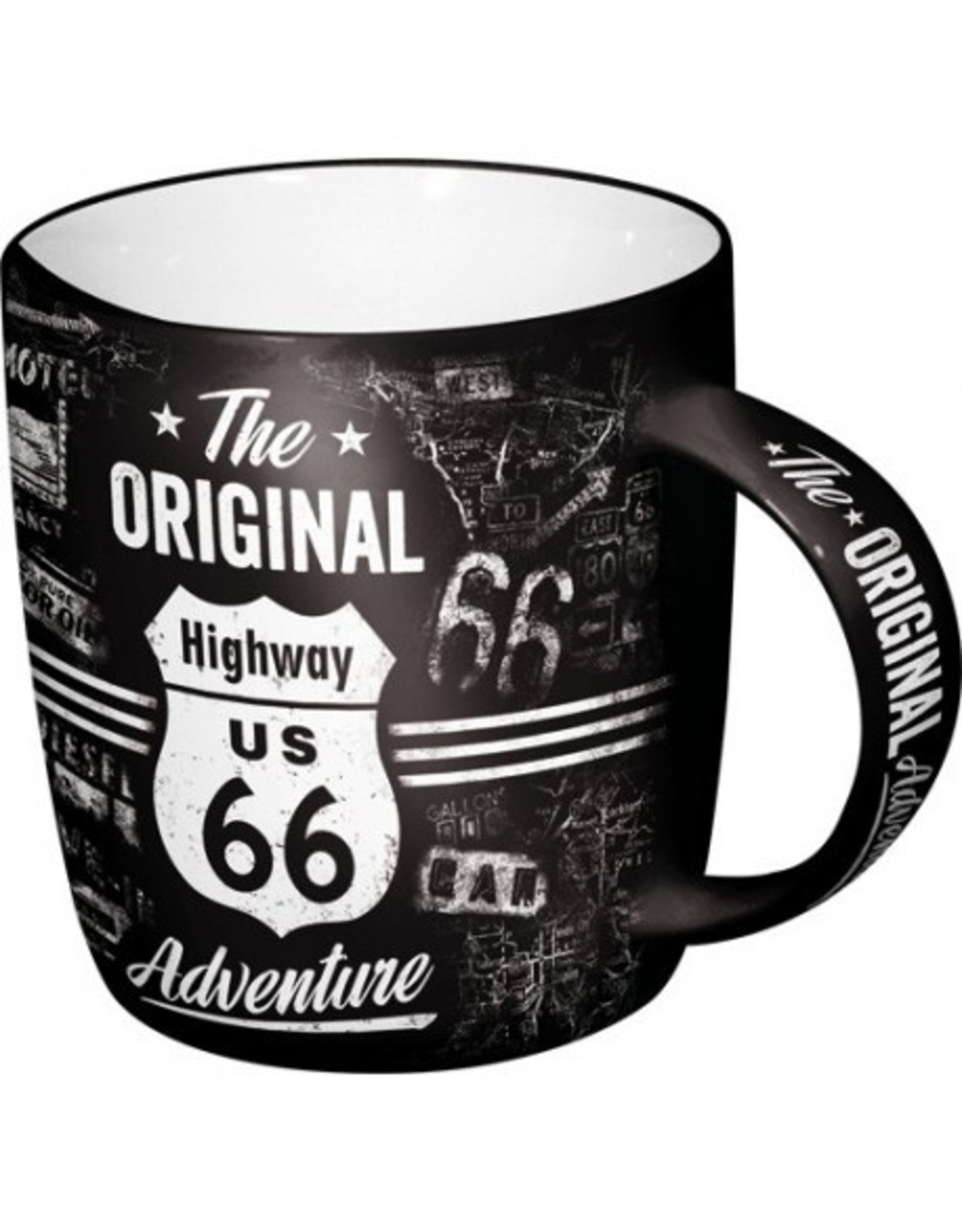 Nostalgic Art Tankards and Mugs - Highway 66 Adventure mug - dishwasher and microwave proof