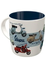 Nostalgic Art Tankards and mugs - Vespa Chart mug - microwave and dishwasher proof