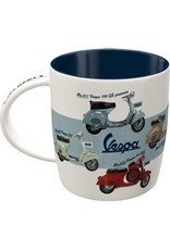 Nostalgic Art Tankards and mugs - Vespa Chart mug - microwave and dishwasher proof