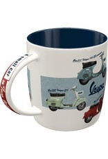 Nostalgic Art Tankards and mugs - Vespa Chart mug - microwave and dishwasher proof