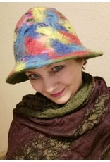 Trukado Miscellaneous - Felt hat "Spark" - hand felted, 100% wool