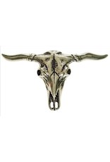 Acco Leather belts and buckles - Buckle Bull's Skull