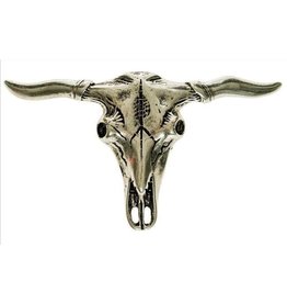 Acco Buckle Bull's Skull