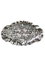 Acco Buckles - Buckle with Victorian Ornament - solid metal