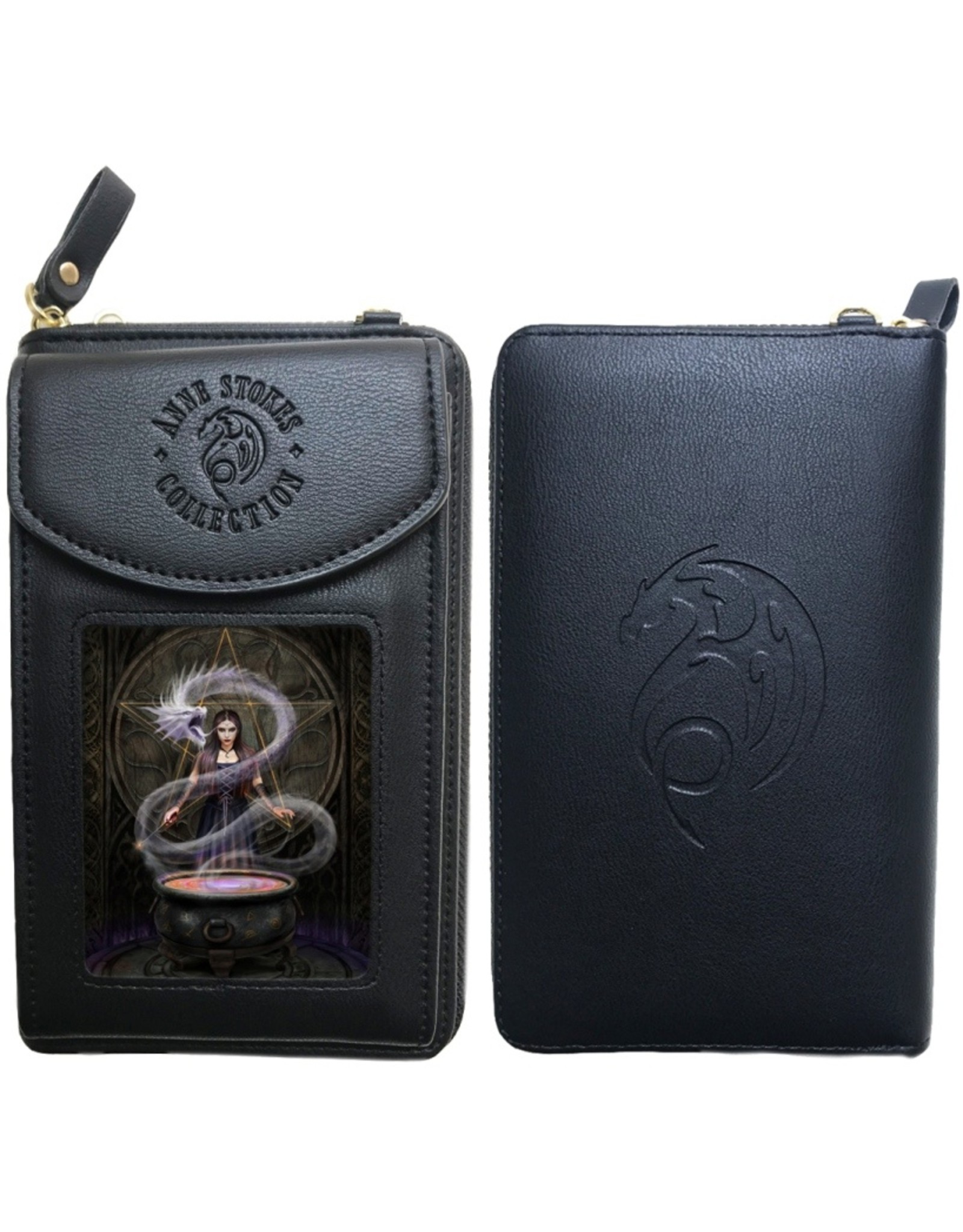 Anne Stokes 3D Wallets and Purses - 3D Phone case The Summoning - Anne Stokes