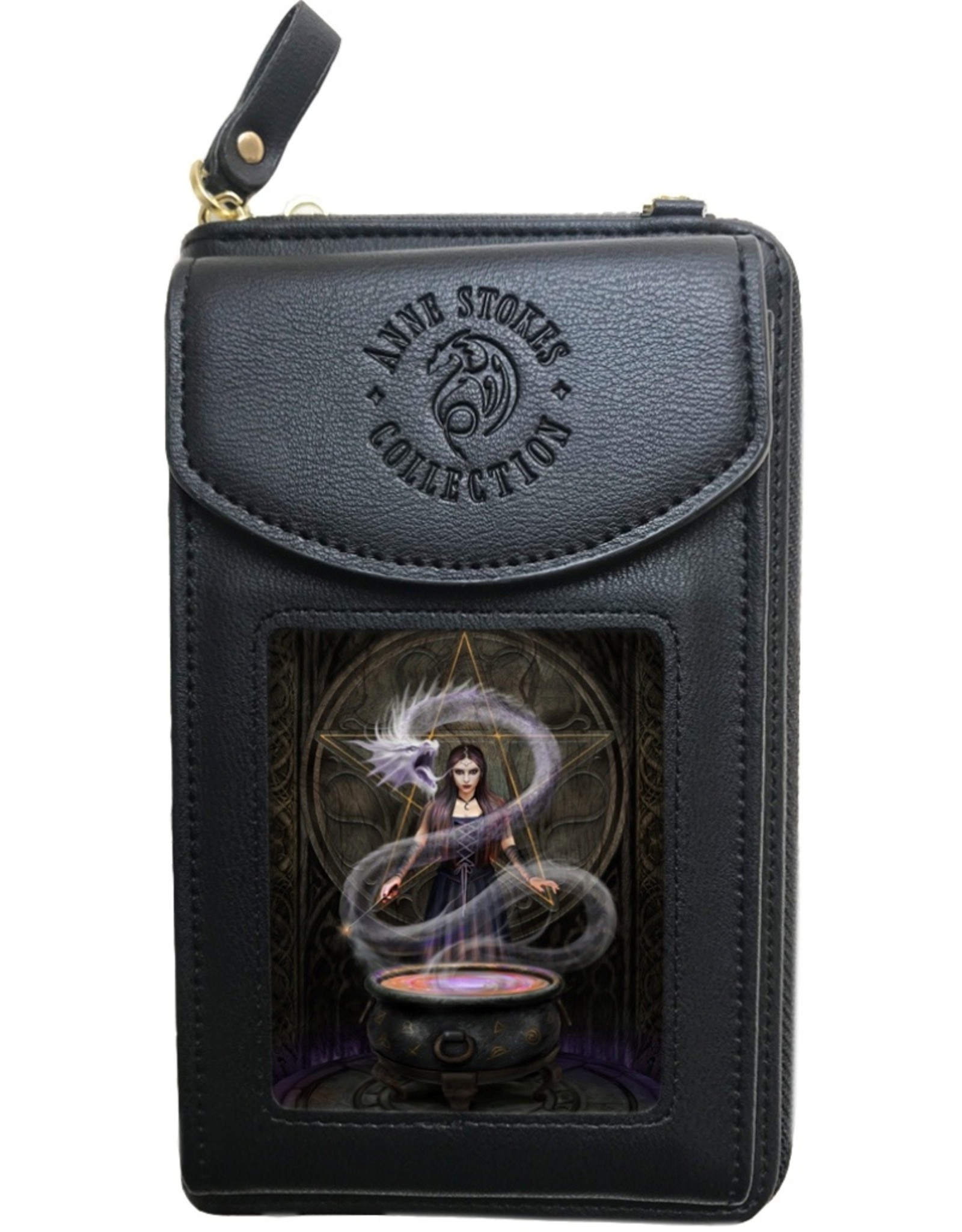 Anne Stokes 3D Wallets and Purses - 3D Phone case The Summoning - Anne Stokes