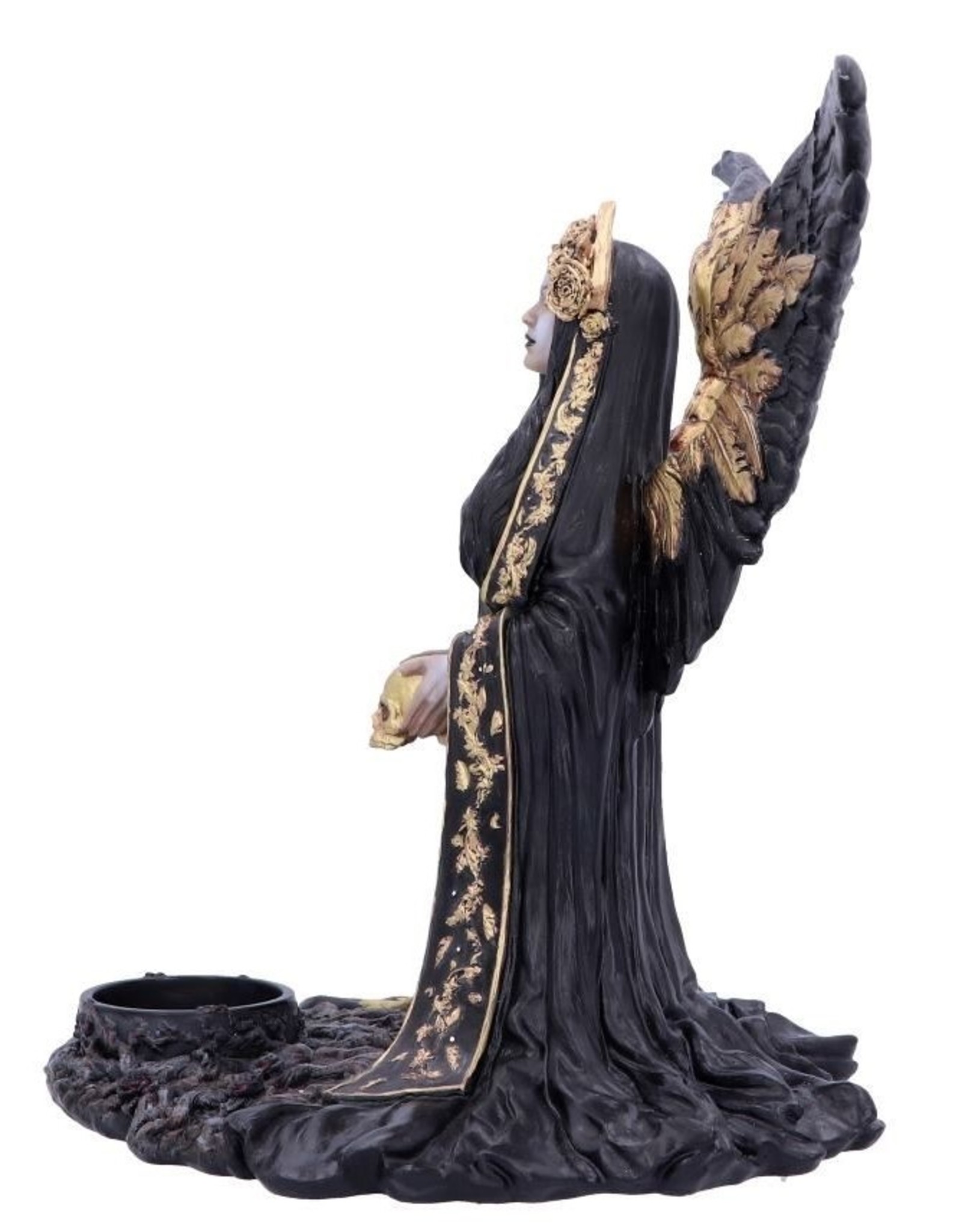 NemesisNow Giftware, beelden, collectables - Teresina Dark Reaper Angel kaarshouder