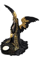 NemesisNow Giftware, figurines, collectables - Teresina Dark Reaper Angel candle holder