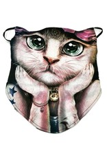 Wild Design Biker sjaals - Biker-sjaal Fashion Cat