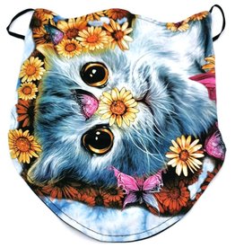 Wild Biker-scarf Daisy Cat