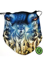 Wild Design Biker scarfs - Biker-scarf Wolves