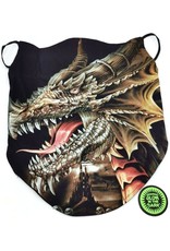 Wild Design Biker scarfs - Biker-scarf Brown Dragon