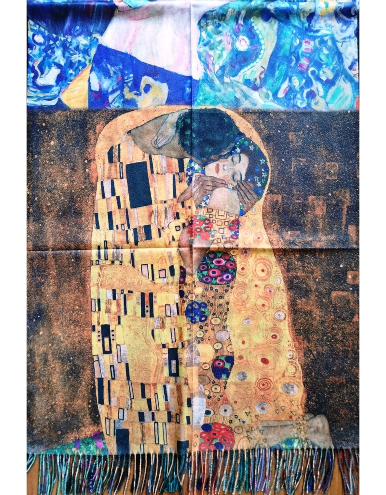 Miscellaneous - Shawl-Wrap Gustav Klimt Collage - double sided