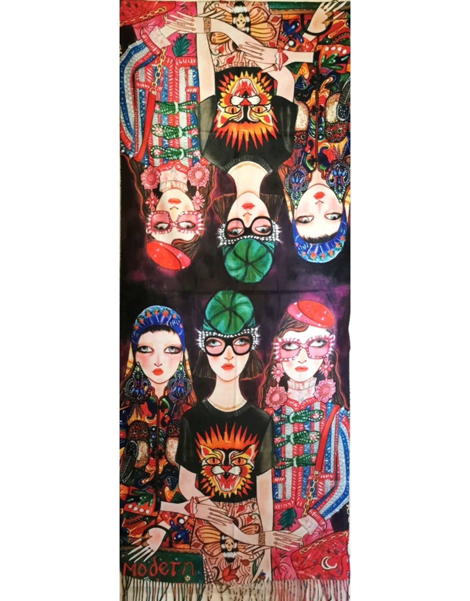 Miscellaneous - Shawl-Wrap  Helen Downie - Unskilled Worker