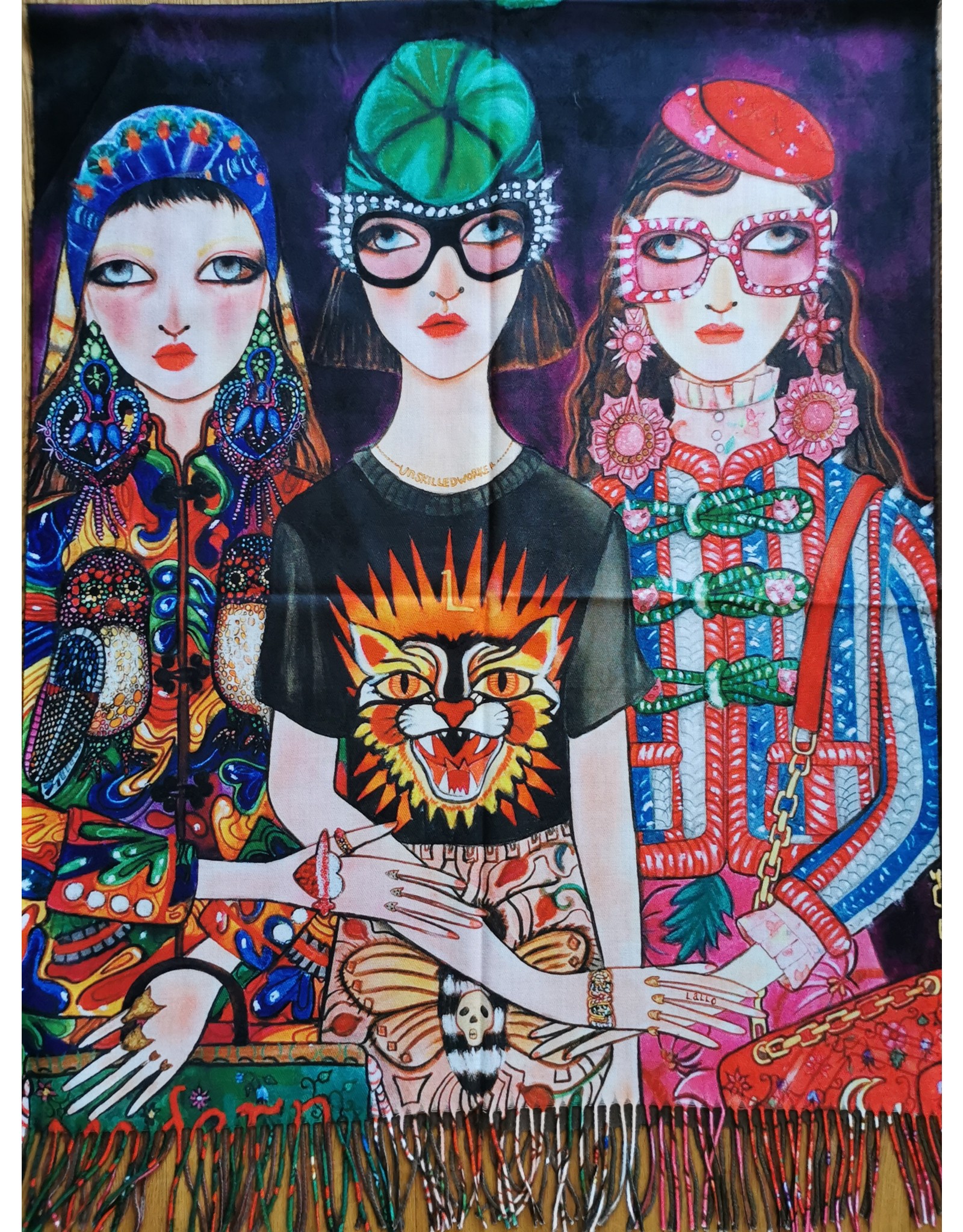 Miscellaneous - Shawl-Wrap  Helen Downie - Unskilled Worker