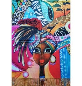 Shawl - Wrap African Woman