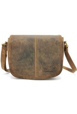 Hunters Leather Shoulder bags  leather crossbody bags - Hunters Leather Saddlebag Buffalo Leather