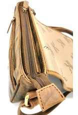 Hunters Leather Shoulder bags  leather crossbody bags - Hunters Leather Saddlebag Buffalo Leather